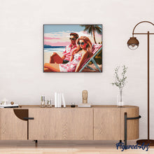 Laden Sie das Bild in den Galerie-Viewer, Diamond Painting - Strandliebe der Diva