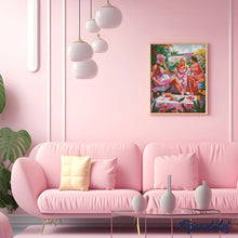 Laden Sie das Bild in den Galerie-Viewer, Diamond Painting - Gartentratsch Mädchen