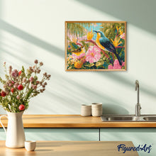 Laden Sie das Bild in den Galerie-Viewer, Diamond Painting - Tropische Gartenvögel