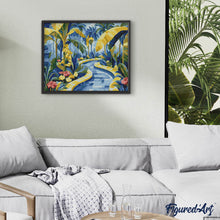 Laden Sie das Bild in den Galerie-Viewer, Diamond Painting - Tropischer Gartenweg
