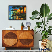 Laden Sie das Bild in den Galerie-Viewer, Diamond Painting - Kaffeeecke im Regen