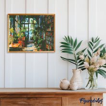 Laden Sie das Bild in den Galerie-Viewer, Diamond Painting - Gewächshausbibliothek
