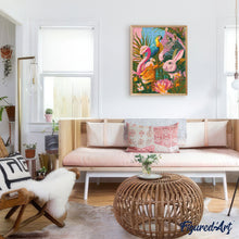 Laden Sie das Bild in den Galerie-Viewer, Diamond Painting - Dschungelfreunde