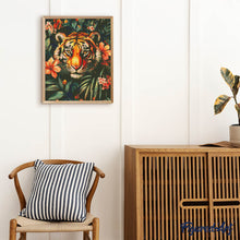 Laden Sie das Bild in den Galerie-Viewer, Diamond Painting - Tropischer Tiger