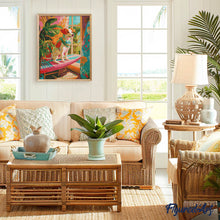 Laden Sie das Bild in den Galerie-Viewer, Diamond Painting - Surfbegeisterter Hund