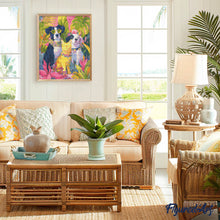 Laden Sie das Bild in den Galerie-Viewer, Diamond Painting - Trio tropischer Haustiere