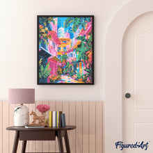 Laden Sie das Bild in den Galerie-Viewer, Diamond Painting - Bunte Nachbarschaft