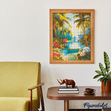 Laden Sie das Bild in den Galerie-Viewer, Diamond Painting - Paradiesfluss