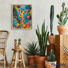 Laden Sie das Bild in den Galerie-Viewer, Diamond Painting - Tropische Giraffe