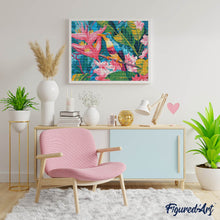 Laden Sie das Bild in den Galerie-Viewer, Diamond Painting - Tropischer Dschungelvogel