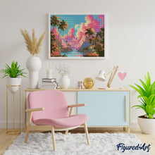 Laden Sie das Bild in den Galerie-Viewer, Diamond Painting - Tropische Traumbucht