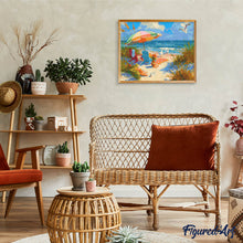 Laden Sie das Bild in den Galerie-Viewer, Diamond Painting - Küstensommer