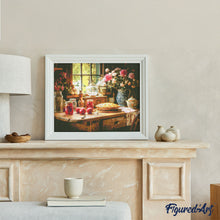 Laden Sie das Bild in den Galerie-Viewer, Diamond Painting - Hausgemachter Apfelkuchen