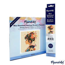 Laden Sie das Bild in den Galerie-Viewer, Mini Diamond Painting 25 x 25 cm - Japanischer Duft der Liebe