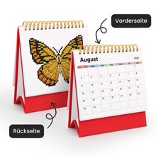 Laden Sie das Bild in den Galerie-Viewer, Diamond Painting Kalender 2026 – Schmetterlinge