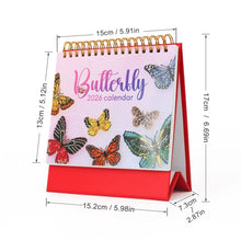 Laden Sie das Bild in den Galerie-Viewer, Diamond Painting Kalender 2026 – Schmetterlinge