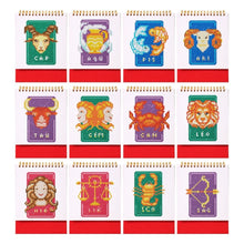 Laden Sie das Bild in den Galerie-Viewer, Diamond Painting Kalender 2026 – Sternzeichen