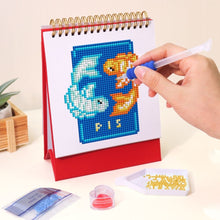 Laden Sie das Bild in den Galerie-Viewer, Diamond Painting Kalender 2026 – Sternzeichen