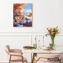 Laden Sie das Bild in den Galerie-Viewer, Herbst-Teehaus am See