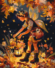 Laden Sie das Bild in den Galerie-Viewer, Malen nach Zahlen Figured'Art – Süße Herbstfee