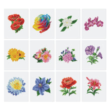 Laden Sie das Bild in den Galerie-Viewer, Mini Serie Diamond Painting - Blumen 2