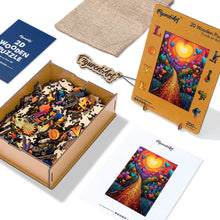 Laden Sie das Bild in den Galerie-Viewer, Holzpuzzle Erwachsene - Pfad der Herzen