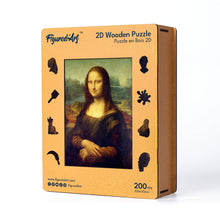 Laden Sie das Bild in den Galerie-Viewer, Holzpuzzle Erwachsene - Mona Lisa von Leonardo da Vinci
