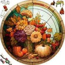 Laden Sie das Bild in den Galerie-Viewer, 2D Holzpuzzle – Herbstausstellung