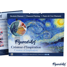 Laden Sie das Bild in den Galerie-Viewer, Diamond Painting – Im Wald in Giverny – Monet – 40 x 50 cm auf Keilrahmen gespannt | Figured'Art