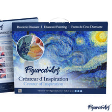 Laden Sie das Bild in den Galerie-Viewer, Diamond Painting – See im Herbst – 40 x 50 cm auf Keilrahmen gespannt | Figured'Art