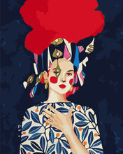 Laden Sie das Bild in den Galerie-Viewer, Malen nach Zahlen – Kunst der Frau