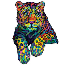 Laden Sie das Bild in den Galerie-Viewer, 2D Holzpuzzle – Gepard