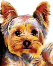 Laden Sie das Bild in den Galerie-Viewer, Kreuzstich – Yorkshire Terrier