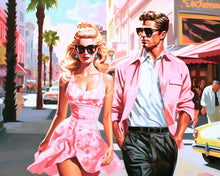 Laden Sie das Bild in den Galerie-Viewer, Diamond Painting - Hollywood-Liebe in Rosa