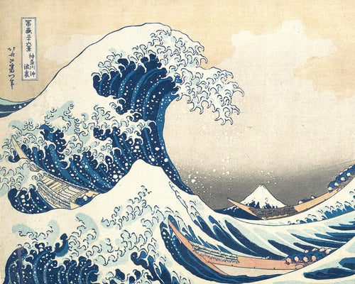 Diamond Painting – Die große Welle von Kanagawa