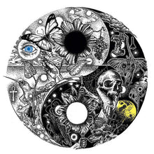 Laden Sie das Bild in den Galerie-Viewer, 2D Holzpuzzle – Kosmisches Yin Yang