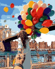 Laden Sie das Bild in den Galerie-Viewer, Malen nach Zahlen fŸr Erwachsene |ÊBunte Luftballons | Figured&#39;Art