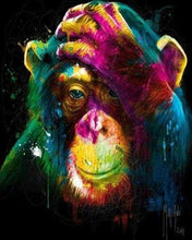 Laden Sie das Bild in den Galerie-Viewer, Diamond Painting – Bunter Affe