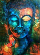 Laden Sie das Bild in den Galerie-Viewer, Diamond Painting, Buddha bunt
