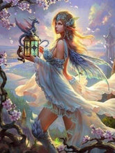 Laden Sie das Bild in den Galerie-Viewer, Diamond Painting, Göttin und Drache
