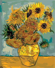 Laden Sie das Bild in den Galerie-Viewer, Malen nach Zahlen fŸr Erwachsene |ÊVan Gogh - Sonnenblumen | Figured&#39;Art