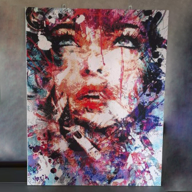 Sandra und ihr Diamond Painting