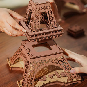 3D Puzzle - Nacht des Eiffelturms