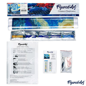 Diamond Painting - Vintage-LKW im Herbst