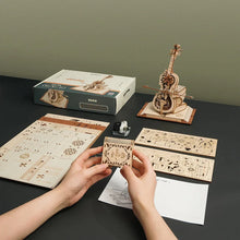 Laden Sie das Bild in den Galerie-Viewer, 3D Puzzle - Magisches Cello