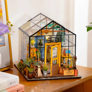 Miniaturhaus - Cathys Blumenhaus