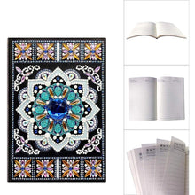 Laden Sie das Bild in den Galerie-Viewer, Notizbuch Diamond Painting Diamant Blau