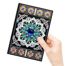 Laden Sie das Bild in den Galerie-Viewer, Notizbuch Diamond Painting Diamant Blau