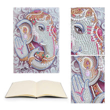 Laden Sie das Bild in den Galerie-Viewer, Notizbuch Diamond Painting 5D Elefantengott Ganesha