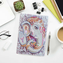 Laden Sie das Bild in den Galerie-Viewer, Notizbuch Diamond Painting 5D Elefantengott Ganesha